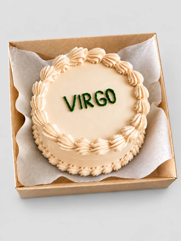 Бенто - торт "Virgo" — Бенто-торт с дизайном как на фото.